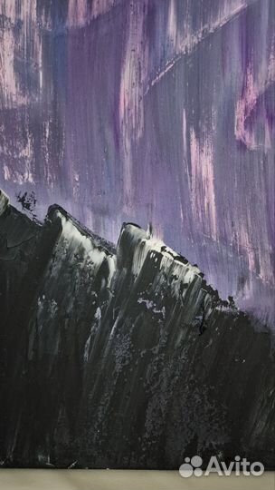 Картина северное сияние