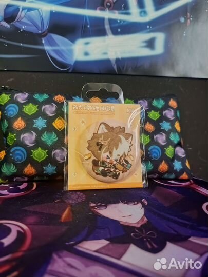 Значки Genshin Impact мерч