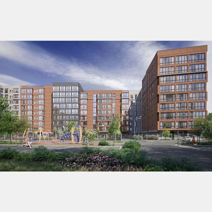 1-к. квартира, 38,4 м², 6/10 эт.