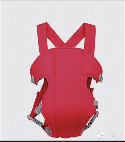 Эргорюкзак красный