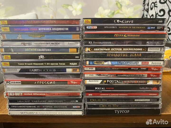 Компьютерные игры диски для пк
