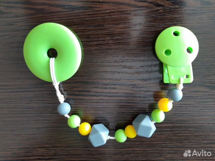 Держатель для пустышки + грызунок