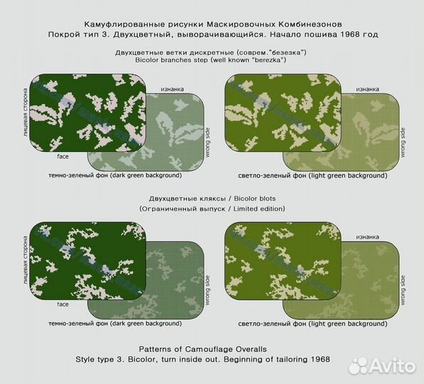 Маска от советского маскировочного костюма