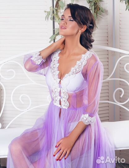 Будуарное платье