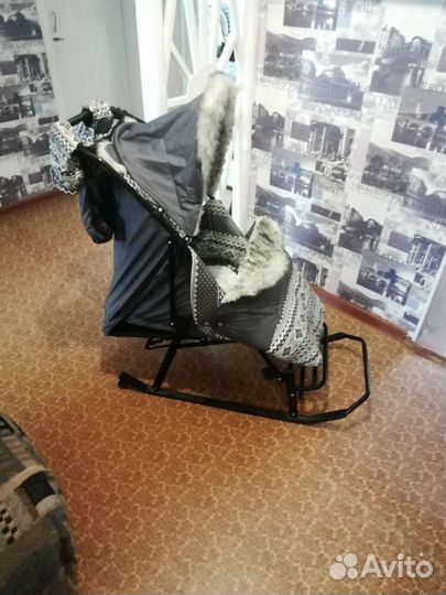 Коляска санки