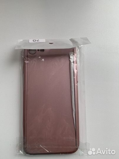 Чехол на iPhone 7 + защитное стекло