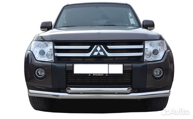 Защита переднего бампера