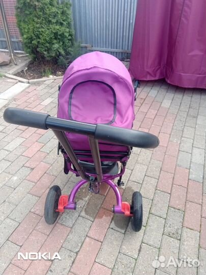 3х колесный велосипед коляска