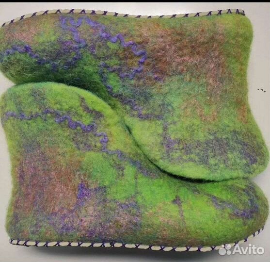Валяные тапочки
