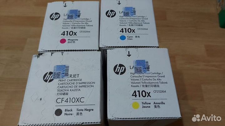 Картриджи HP 410xc 411x 412x 413x