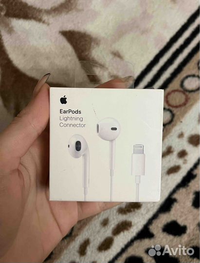 Наушники apple earpods lightning