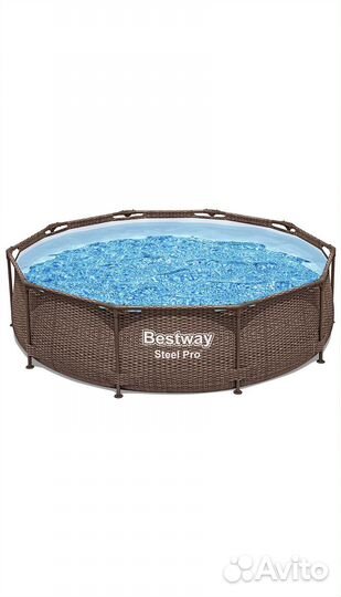 Каркасный бассейн bestway steel pro 305х76