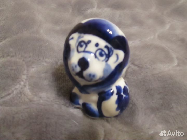 Фигурки животных гжель