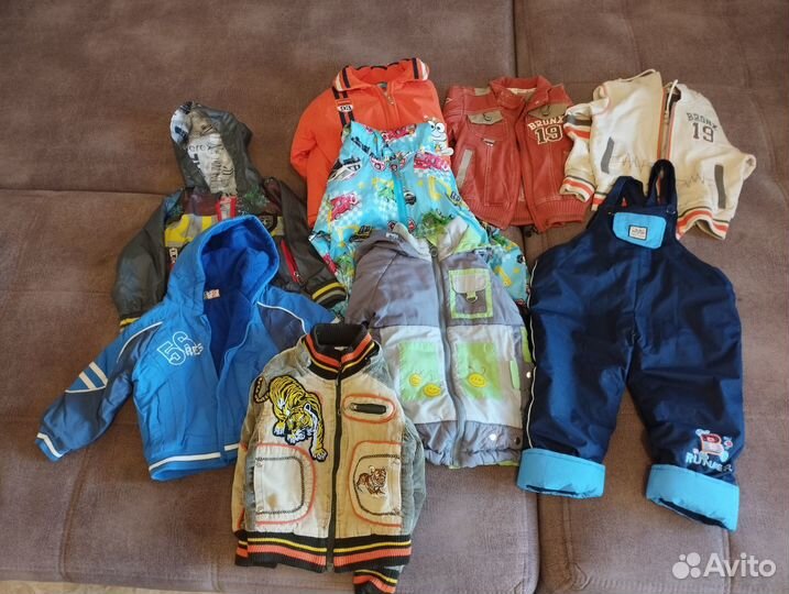 Вещи пакетом на мальчика 92 98