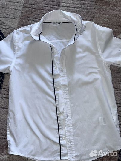 Рубашка белая для мальчика