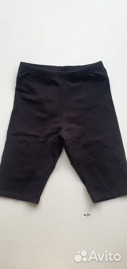 Гимнастические леггинсы футболка шорты 116 размер