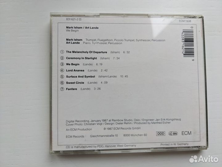 Mark Isham Art Lande 