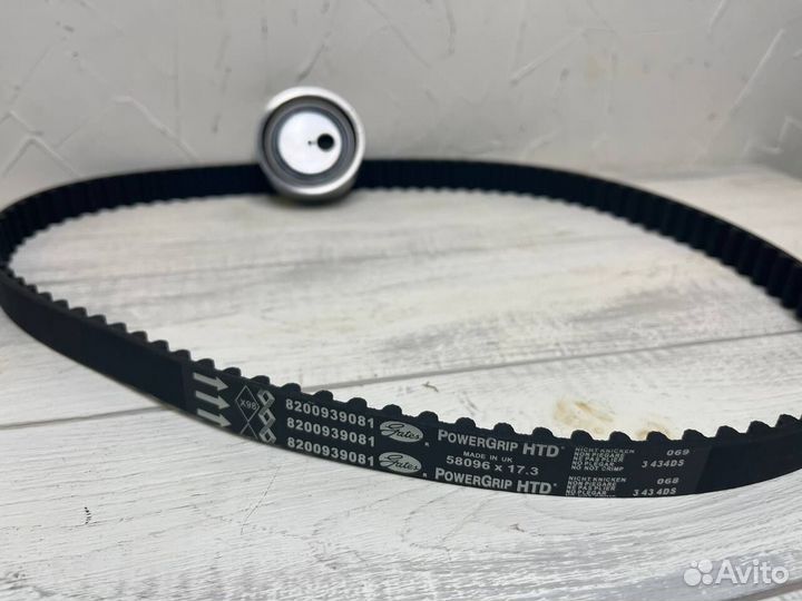 Оригинальный комплект ремень грм Renault К7М