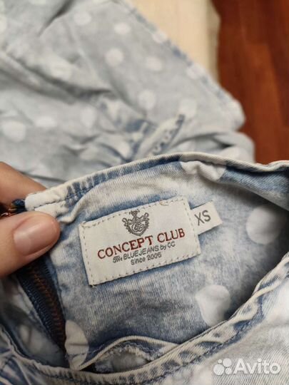 Джинсовое платье женское