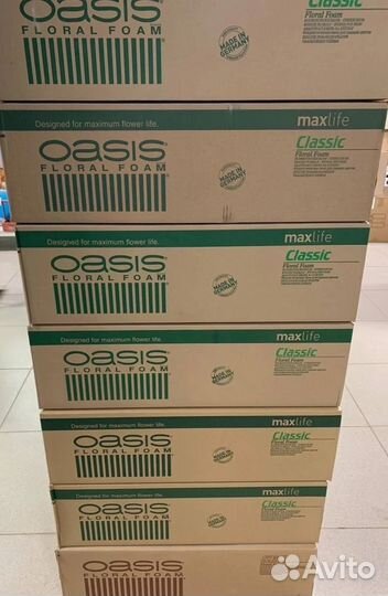 Губка флористическая(кирпич) 