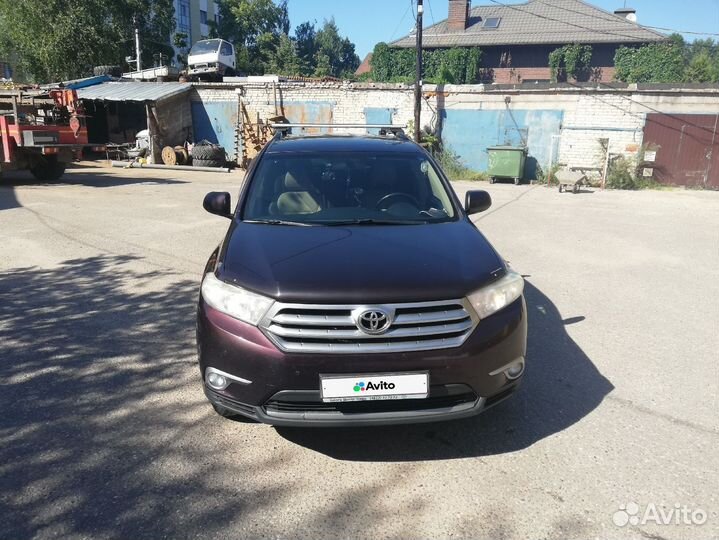 Toyota Highlander 3.5 AT, 2013, 240 000 км