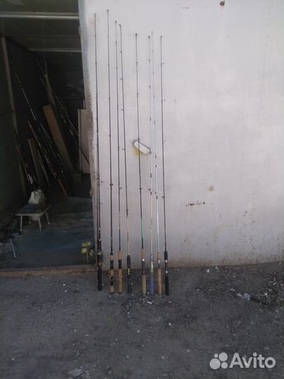 Удилища из японии б\у