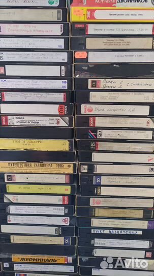 Видеокассеты VHS, коллекция 365 штук