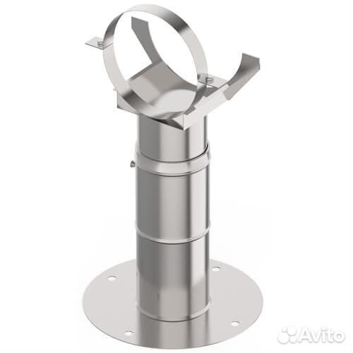 Кронштейн стеновой телескопический 40-75 см d 115