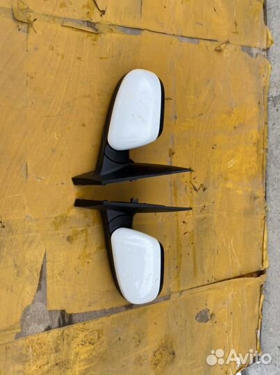 Зеркало правое Киа Рио 4 белое идеал 5 контактов