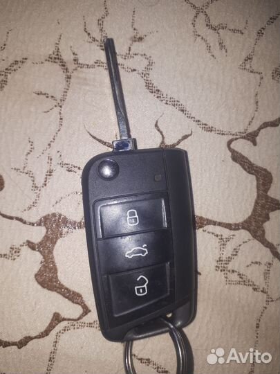 Ключ зажигания volkswagen