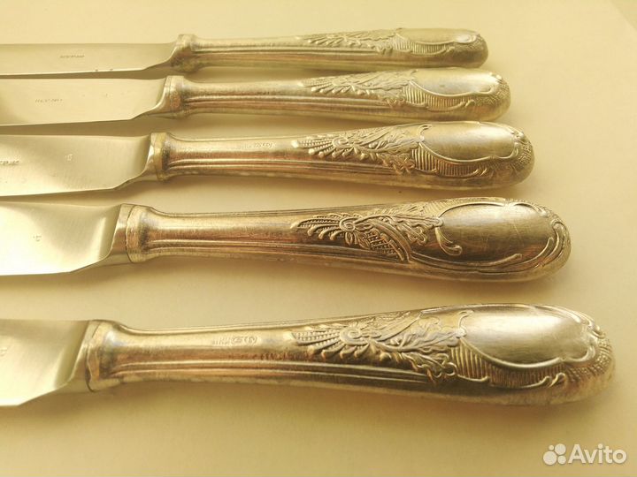 Столовые ножи мельхиор