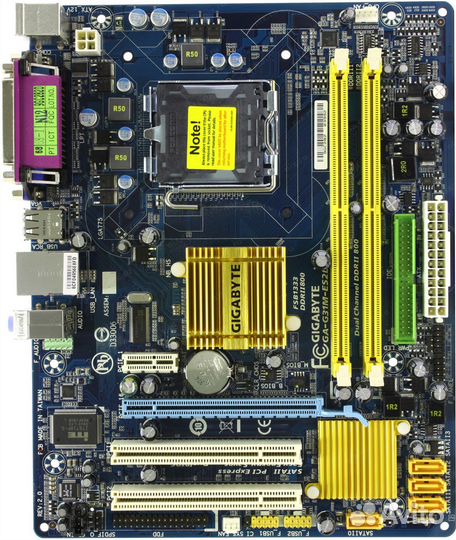 Материнская плата сокет 775 ddr2 GA-G31M-ES2L