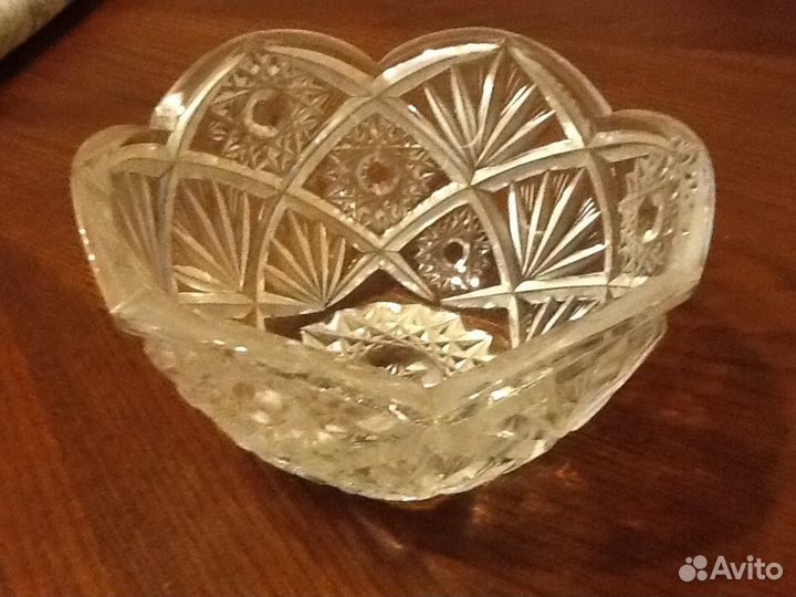 Салатники, конфетницы из хрусталя