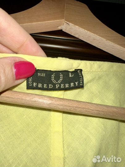 Платье лен Fred Perry