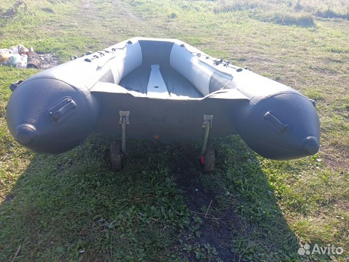Надувная лодка пвх бу с мотором