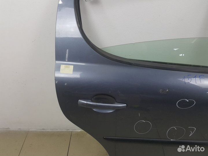 Дверь задняя правая Peugeot 207