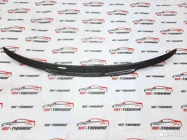 Спойлер Mercedes E-Class w213 карбон в стиле