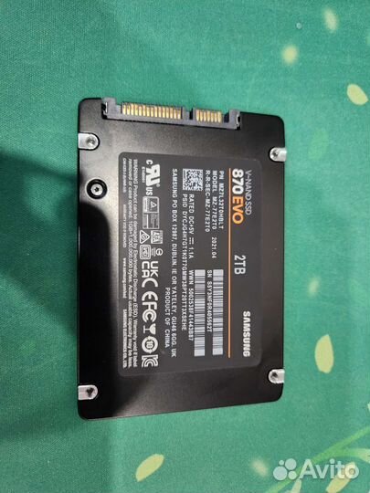 Ssd samsung 870 evo 2tb