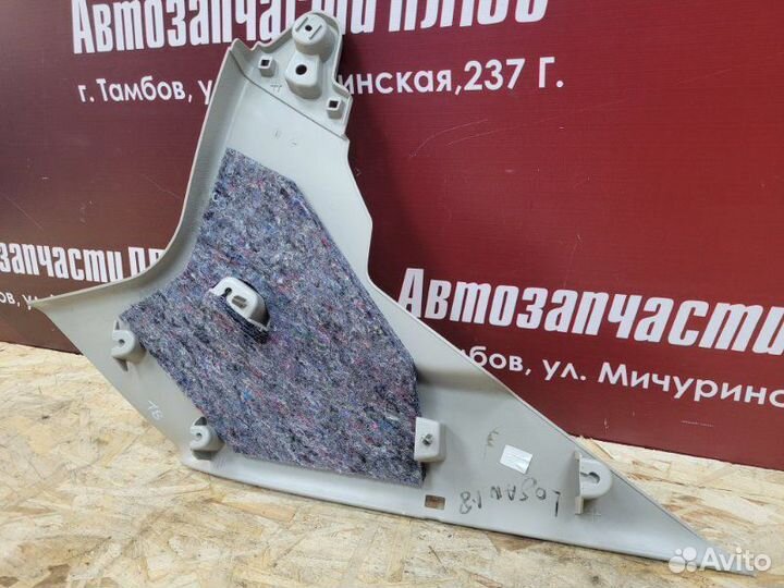 Обшивка стойки задняя правая Renault Logan