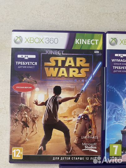 Игры на xbox 360 kinect б/у