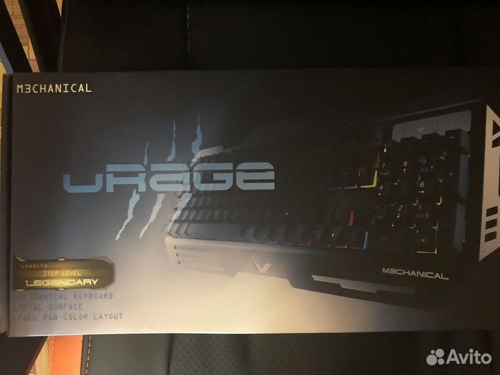 Игровая клавиатура Hama URage