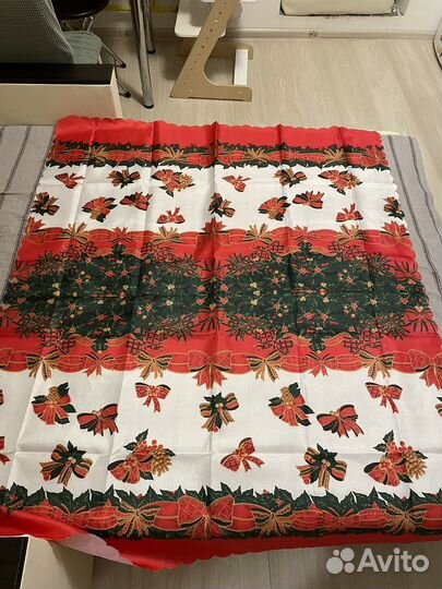 Скатерть новогодняя 120*150 (новая)
