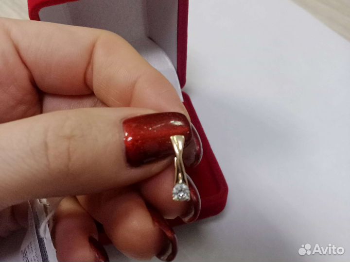 Золотые серьги проба 585 Арт.002007510122