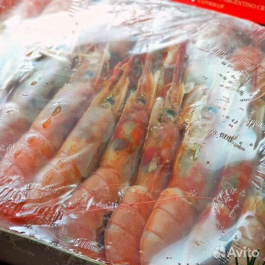 Креветки Аргентинские (Лангустины) L2 с головой