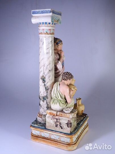 Статуэтка «Гончар и девушка». Фарфор. Европа