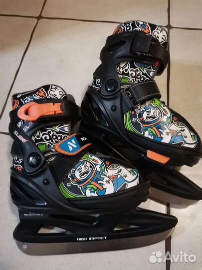 Коньки nordway раздвижные