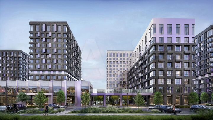 2-к. апартаменты, 33,5 м², 4/9 эт.