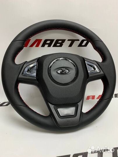 Руль барс на ниву / ваз 2107 кожа