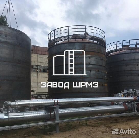 Резервуар вертикальный 500, 700, 1000, 2000 кубов