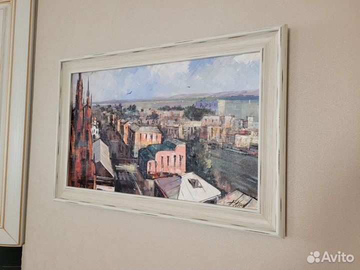 Картина. Масло холст. Старая Самара